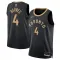 Camiseta Toronto Raptors Scottie Barnes 4 City Edition 2022-23 Negro Swingman para Hombre