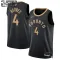 Camiseta Toronto Raptors Scottie Barnes 4 City Edition 2022-23 Negro Swingman para Niño