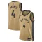 Camiseta Toronto Raptors Scottie Barnes City Edition 2023-24 Oro Swingman para Hombre