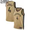 Camiseta Toronto Raptors Scottie Barnes City Edition 2023-24 Oro Swingman para Niño