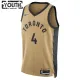 Camiseta Toronto Raptors Scottie Barnes City Edition 2023-24 Oro Swingman para Niño