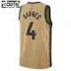 Camiseta Toronto Raptors Scottie Barnes City Edition 2023-24 Oro Swingman para Niño