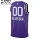 Camiseta Utah Jazz Clarkson City Edition 2023-24 Púrpura Swingman para Niño