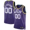 Camiseta Utah Jazz Clarkson Classic Edition 2023-24 Púrpura Swingman para Hombre