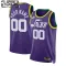 Camiseta Utah Jazz Edition Personalizada Hardwood Classics 2023-24 Swingman para Niño