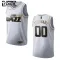 Camiseta Utah Jazz Golden Edition Personalizada Blanco Swingman para Niño