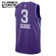 Camiseta Utah Jazz Keyonte George City Edition 2024-25 Púrpura Swingman para Niño