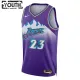Camiseta Utah Jazz Lauri Markkanen 23 Classic Edition 2022-23 Púrpura Swingman para Niño