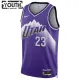 Camiseta Utah Jazz Lauri Markkanen City Edition 2023-24 Púrpura Swingman para Niño