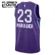 Camiseta Utah Jazz Lauri Markkanen City Edition 2024-25 Púrpura Swingman para Niño