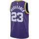 Camiseta Utah Jazz Lauri Markkanen Classic Edition 2023-24 Púrpura Swingman para Hombre