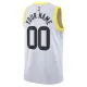 Camiseta Utah Jazz Personalizada Association Edition Blanco Swingman para Hombre