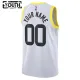 Camiseta Utah Jazz Personalizada Association Edition Blanco Swingman para Niño