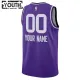 Camiseta Utah Jazz Personalizada City Edition 2023-24 Púrpura Swingman para Niño