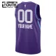 Camiseta Utah Jazz Personalizada City Edition 2024-25 Púrpura Swingman para Niño