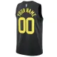 Camiseta Utah Jazz Personalizada Statement Edition Negro Swingman para Hombre