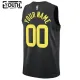 Camiseta Utah Jazz Personalizada Statement Edition Negro Swingman para Niño