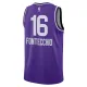 Camiseta Utah Jazz Simone Fontecchio City Edition 2023-24 Púrpura Swingman para Hombre
