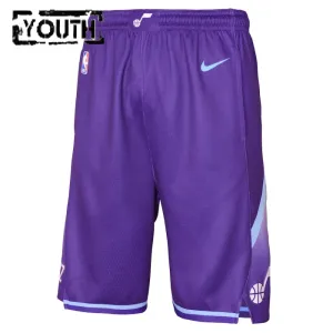 Pantalones Utah Jazz City Edition 2024-25 Swingman para Niño