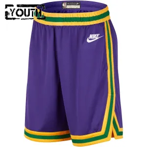 Pantalones Utah Jazz Edition Hardwood Classics 2023-24 Swingman para Niño