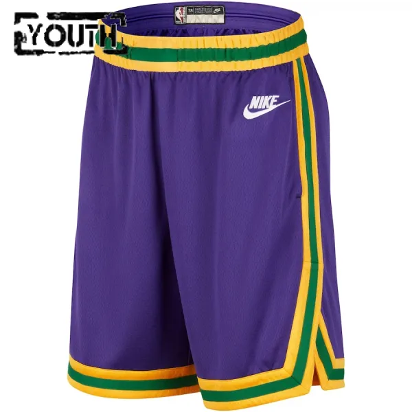 Pantalones Utah Jazz Edition Hardwood Classics 2023-24 Swingman para Niño