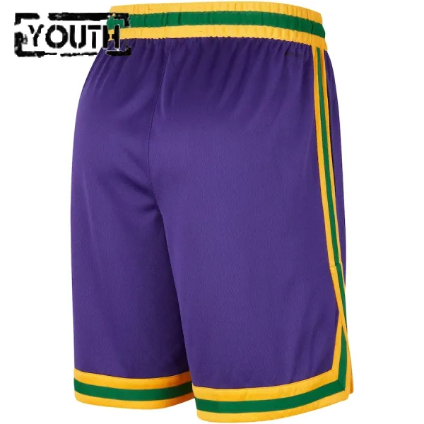 Pantalones Utah Jazz Edition Hardwood Classics 2023-24 Swingman para Niño
