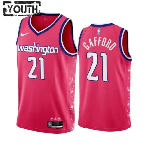 Camiseta Washington Wizards Daniel Gafford 21 City Edition 2022-23 Swingman para Niño Camiseta Washington Wizards Daniel Gafford 21 City Edition 2022-23 Swingman para Niño
