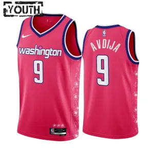 Camiseta Washington Wizards Deni Avdija 9 City Edition 2022-23 Swingman para Niño Camiseta Washington Wizards Deni Avdija 9 City Edition 2022-23 Swingman para Niño