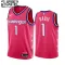 Camiseta Washington Wizards Johnny Davis 1 City Edition 2022-23 Swingman para Niño