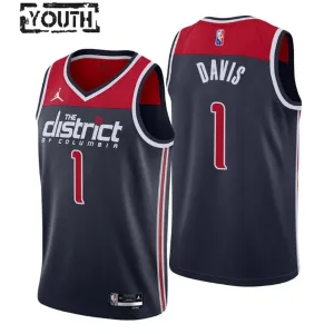 Camiseta Washington Wizards Johnny Davis 1 Statement Edition Swingman para Niño
