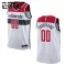 Camiseta Washington Wizards Personalizada Association Edition Blanco Swingman para Niño