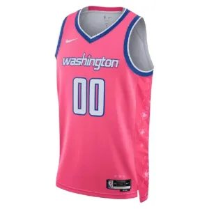 Camiseta Washington Wizards Personalizada City Edition 2022-23 Rosa Swingman para Hombre