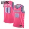 Camiseta Washington Wizards Personalizada City Edition 2022-23 Rosa Swingman para Niño