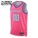 Camiseta Washington Wizards Personalizada City Edition 2022-23 Rosa Swingman para Niño