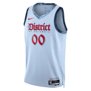 Camiseta Washington Wizards Personalizada City Edition 2024-25 Azul Swingman para Hombre