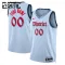 Camiseta Washington Wizards Personalizada City Edition 2024-25 Azul Swingman para Niño