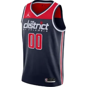 Camiseta Washington Wizards Personalizada Statement Edition Negro Swingman para Hombre