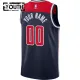 Camiseta Washington Wizards Personalizada Statement Edition Negro Swingman para Niño