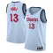 Camiseta Washington Wizards Poole City Edition 2024-25 Azul Swingman para Hombre