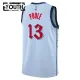 Camiseta Washington Wizards Poole City Edition 2024-25 Azul Swingman para Niño