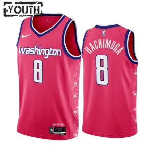 Camiseta Washington Wizards Rui Hachimura 8 City Edition 2022-23 Swingman para Niño Camiseta Washington Wizards Rui Hachimura 8 City Edition 2022-23 Swingman para Niño