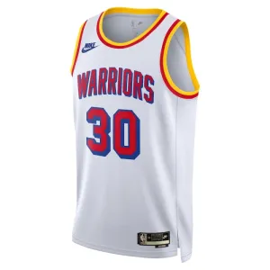 Camiseta Golden State Warriors Stephen Curry Classic Edition 2024-25 Blanco Swingman para Hombre