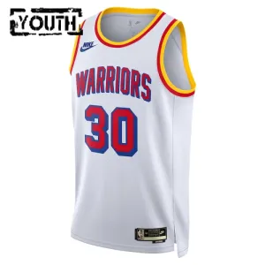Camiseta Golden State Warriors Stephen Curry Classic Edition 2024-25 Blanco Swingman para Niño