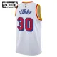 Camiseta Golden State Warriors Stephen Curry Classic Edition 2024-25 Blanco Swingman para Niño