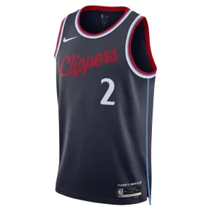 Camiseta LA Clippers Kawhi Leonard Icon Edition 2024-25 Swingman para Hombre