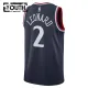Camiseta LA Clippers Kawhi Leonard Icon Edition 2024-25 Swingman para Niño