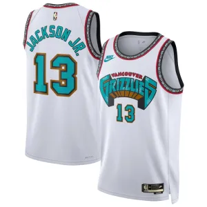 Camiseta Memphis Grizzlies Jaren Jackson JR Classic Edition 2024-25 Blanco Swingman para Hombre