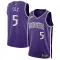 Camiseta Sacramento Kings De Aaron Fox Classic Edition 2024-25 Púrpura Swingman para Hombre