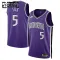Camiseta Sacramento Kings De Aaron Fox Classic Edition 2024-25 Púrpura Swingman para Niño