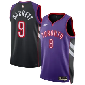 Camiseta Toronto Raptors RJ Barrett Classic Edition 2024-25 Púrpura Swingman para Hombre